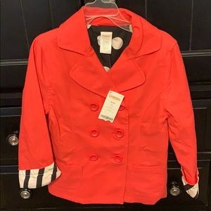 Girls jacket size S(5-6). Pink